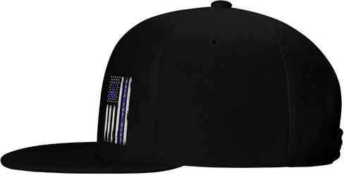 Back The Blue Ribbon Us Flag Colorectal Cancer Awareness Classic Adjustable Baseball Cap for Men Women Outdoor Sports Travel Trucker Hats in Saudi Arabia