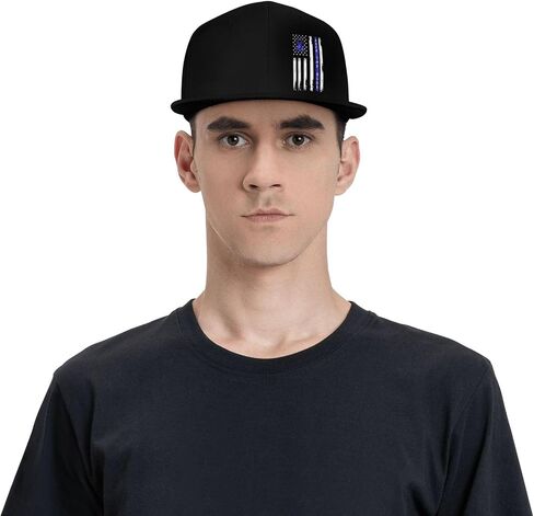 Back The Blue Ribbon Us Flag Colorectal Cancer Awareness Classic Adjustable Baseball Cap for Men Women Outdoor Sports Travel Trucker Hats in Saudi Arabia