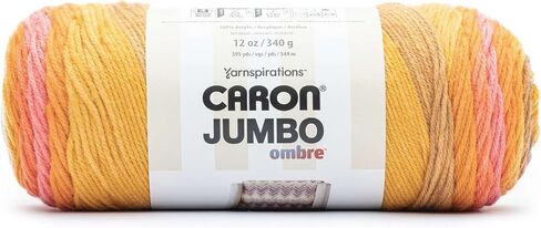 Caron Jumbo Print Ombre Yarn-Blossom 296619-19016 in Kuwait