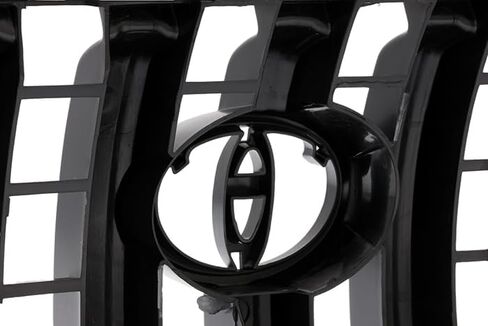 For 2001 2002 2003 2004 Toyota Tacoma Grille Grill Assembly Chrome Shell with Painted Dark Gray Insert in Saudi Arabia