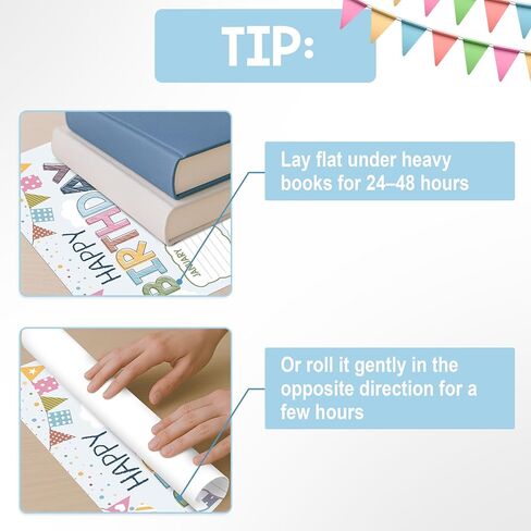 Boho Classroom Birthday Chart 16“x24", Happy Birthday Calendar Chart Classroom, Bday School Bulletin Board Sign Decoration, Reusable Posters Back to School Teaching Supplies, Shipped in Tube in Saudi Arabia