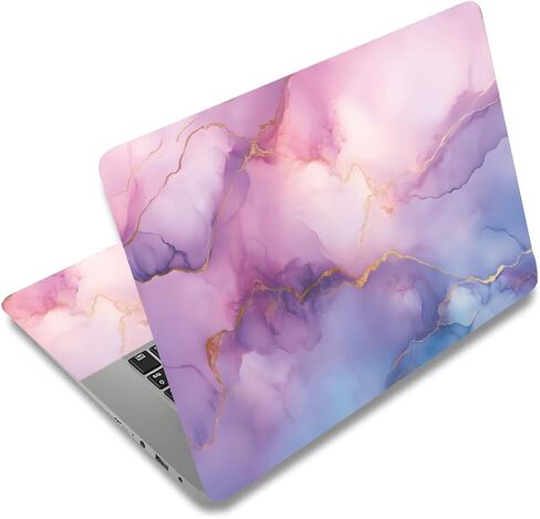 SUPERDANT Laptop Notebook Skin Sticker Laptops Cover Decals Notebook PC Computer Art Protector Universal Waterproof Reusable Vinyl Personalized Notebooks Art Decal Fits 12-15.6 inch Abstract Flowers in Saudi Arabia