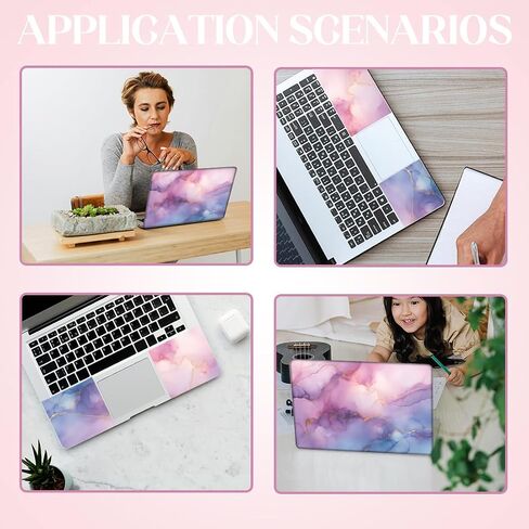 SUPERDANT Laptop Notebook Skin Sticker Laptops Cover Decals Notebook PC Computer Art Protector Universal Waterproof Reusable Vinyl Personalized Notebooks Art Decal Fits 12-15.6 inch Abstract Flowers in Saudi Arabia