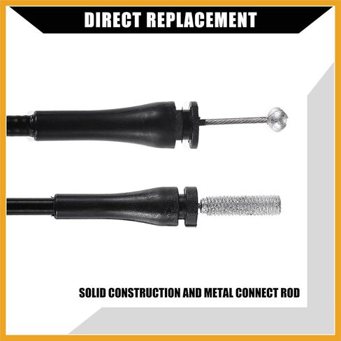 NO. 6C3Z-28264A01-A Car Door Latch Release Cable Extended Cab for Ford F250 F350 F450 F550 / Rear Door Upper Lower Left Right Door Latch Lock Cable / 1 Set/Black Replacement in Saudi Arabia
