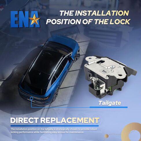 ENA 81230-3X010 Rear Tailgate Trunk Latch Lock Actuator Compatible with Hyundai Elantra 2011 2012 2013 2014 2015 2016 1.8 2.0 L4 Sedan Liftgate Latch Locks Actuator Motor Rear Door Hatch Lock Assembly in Saudi Arabia