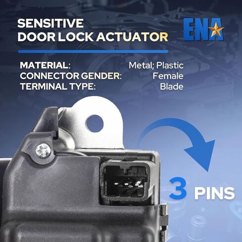 ENA 81230-3X010 Rear Tailgate Trunk Latch Lock Actuator Compatible with Hyundai Elantra 2011 2012 2013 2014 2015 2016 1.8 2.0 L4 Sedan Liftgate Latch Locks Actuator Motor Rear Door Hatch Lock Assembly in Saudi Arabia