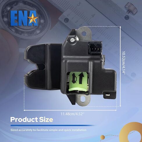 ENA 81230-3X010 Rear Tailgate Trunk Latch Lock Actuator Compatible with Hyundai Elantra 2011 2012 2013 2014 2015 2016 1.8 2.0 L4 Sedan Liftgate Latch Locks Actuator Motor Rear Door Hatch Lock Assembly in Saudi Arabia