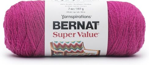 Bernat Super Value Yarn, 7 oz, Gauge 4 Medium Worsted, Mint in Kuwait