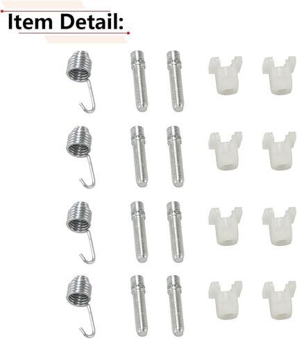 RLB-HILON Headlight Adjuster Kit Screws Nuts Springs Compatible with Chevy Chevelle 1964 1965 1966 1967 Year in Saudi Arabia