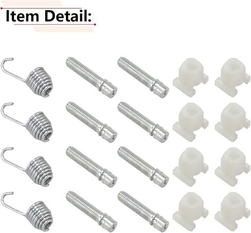RLB-HILON Headlight Adjuster Kit Screws Nuts Springs Compatible with Chevy Chevelle 1964 1965 1966 1967 Year in Saudi Arabia