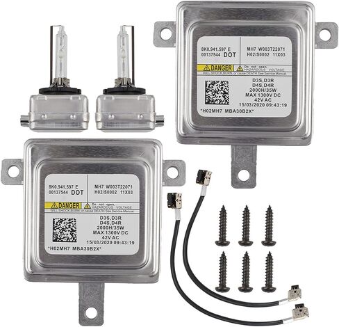 MOTOALL Xenon Ballast HID Light Control Unit Module for Audi VW 8K0.941.597 E Pack of 2 in Saudi Arabia