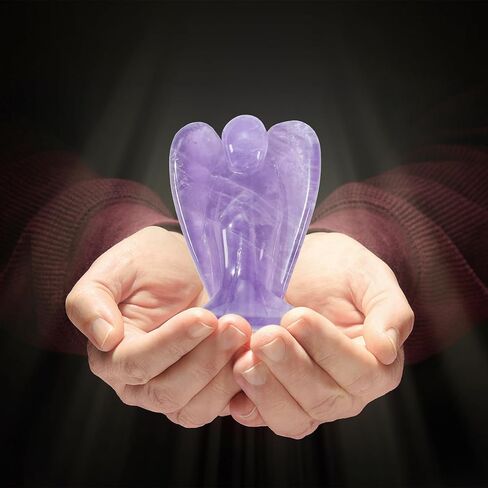 تمثال صلاة الصلاة الملاك الصغير ، بلورات الكوارتز الوردية الوردية وشجاع الحجارة ، تعاطف الملائكة من أجل فقدان واحد ، هدايا الحزن للنساء ، الهدية الروحية القائمة على الإيمان لراحة السرطان in Kuwait