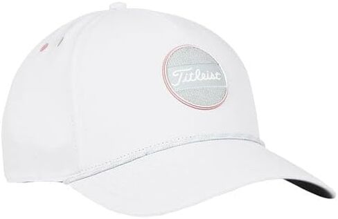 Titleist Boardwalk Rope Golf Hat White/Pink Size One Fits أكثر in Saudi Arabia