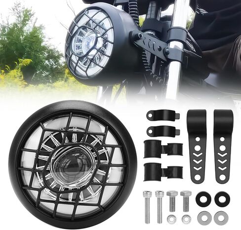 LED Headlight Kit For Super 73 S2, OUXI V8, 48V OEM 6000K Headlamp -3 Pin Connector-Waterproof Aluminum Alloy High Brightness Front Headlamp Bulbs Light ﻿ in Saudi Arabia