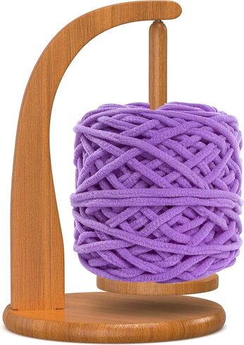 BARVA Yarn Holder with Magnetic Swing Mechanism for Crochet Yarn | Upgraded Game Changer Crochet Holder | Portable Knitting Accessories & Gadgets for Crafts in Saudi Arabia