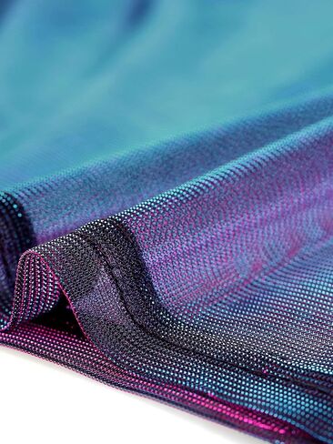 Agnes Orinda Plus Party Party Top for Women sheer mesh desh holographic see من خلال بلوزة قمم مثير in Kuwait