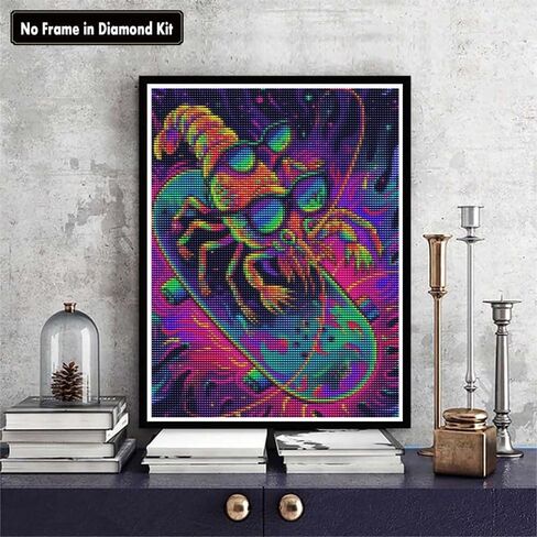 Zariocy 5D Diamond Art Kits for Adults Butterfly, DIY Diamond Painting Art Seaside Round Full Drill Crystal Diamond Embroidery Paintings Arts Craft for Home Office Wall Decor 12x16 inch in Kuwait