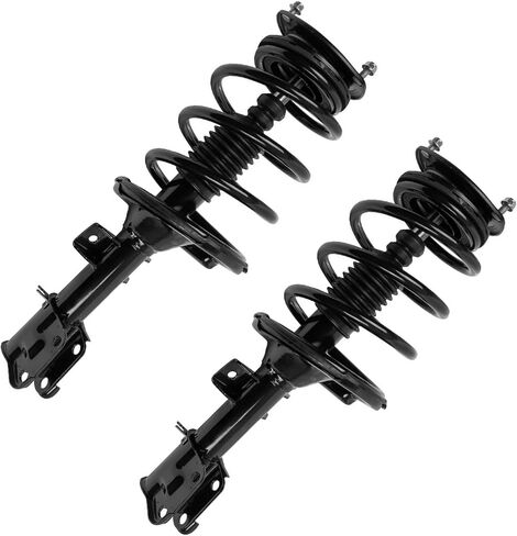 Detroit Axle - 8pc Struts Kit For Hyundai 2007-2012 Veracruz ، اثنين من الدعامات الأمامية مع SPRINGS 2 امتصاص الصدمات الخلفي 4 روابط نهاية الترجيع الأمامية 2008 2009 2010 2011 بديل in Saudi Arabia