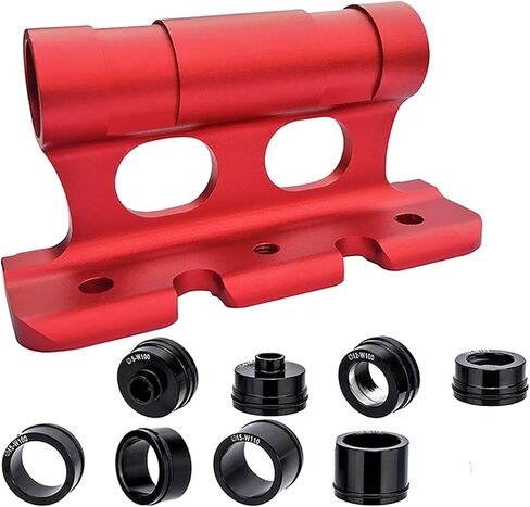 HXBER bike Front Fork Mount Bracket Car Roof Bike Fixing Rack Quick Release CarTop bike Front Fork Install Holder with Slider, Black in Kuwait