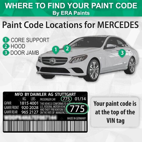 عصر الدهانات 744/9744/HD3/PD3 - METALLIC SILVERINT MERCEDES MESCENT AUTICATIVE TOUCH UP PASH SPART - 2K PREMIUM KIT in Saudi Arabia