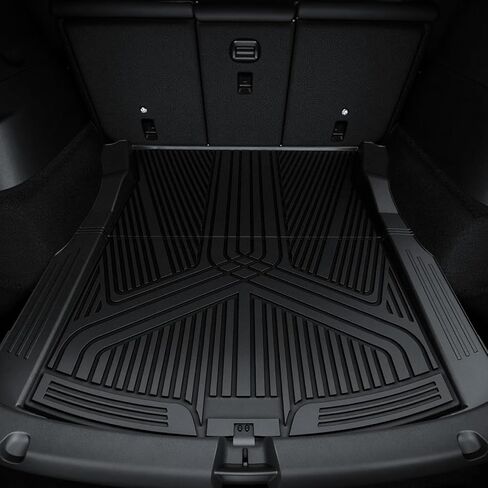 2025 حصيرة أرضية السيارة وبطانة الشحن لـ Honda CRV 2023 2024 2025 2026 (تشمل الهجين) ، مخصص ثلاثي الأبعاد ، ملحقات TPE Trunk Mat ، الصف الأول والثاني وبطانة الجذع الكاملة in Saudi Arabia