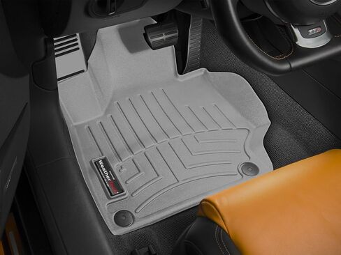 WeatherTech Custom Fit FloorLiners for Audi TTS, TT - 1st Row (444991), Black in Kuwait