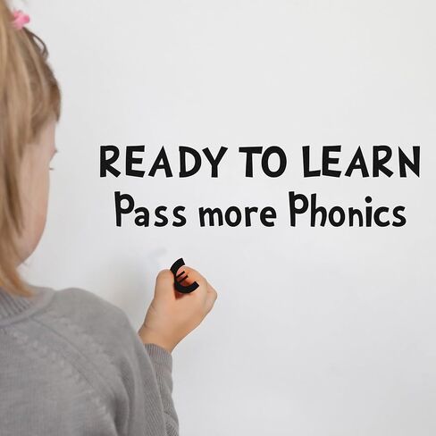 Tenare 134 قطعة 5 بوصة رسائل لوحة إعلانات الأرقام الأبجدية رسائل التحرير والسرد قواطع رسائل لعرض لوحة النشرة ديكور المنزل (ألاس بريق قوس قزح) in Kuwait