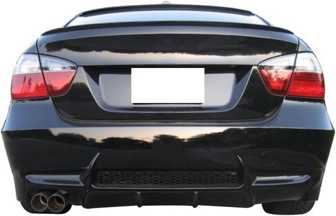 غطاء المصد الخلفي متوافق مع 2006-2011 BMW E90 ، 3-Series M3 نمط PP PP REAP PUMPER DOFFUSER Single Single By Ikon Motorsports ، 2007 2008 2010 2010 in Saudi Arabia