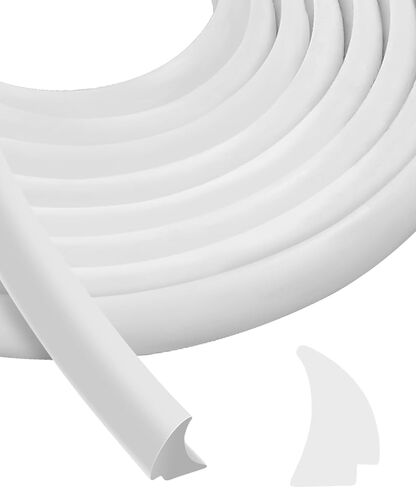 Silicone Rubbber RV Window Seal 1/2 '' x 1/4 '' أبيض مقاوم للماء الثابت in Saudi Arabia