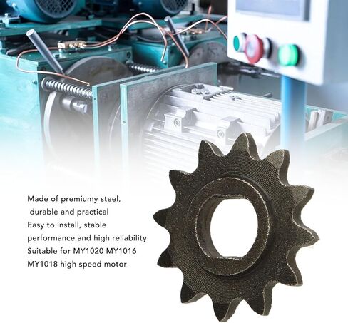 sungooyue 25h 12t ضرس مع حفرة H ، ضرس الصلب لـ my1020 my1016 my1018 محرك عالي السرعة in Kuwait