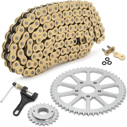 TOFR Chain Drive Sprocket Conversion Kit for Harley for Harley Softail 1989-1999 24+51 tooth in Kuwait