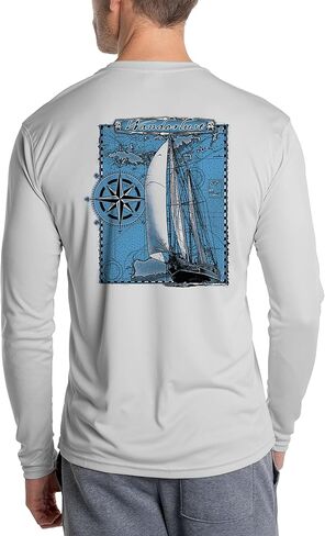 تبخير ملابس البخار يتجولون في الهواء الطلق UPF أكثر من 50 تي شيرت طويل الأكمام ، وحماية من أشعة الشمس فوق الصيد ، الجري ، المشي لمسافات طويلة in Kuwait