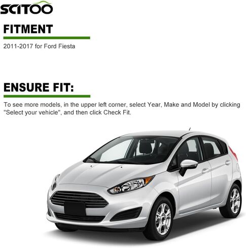 SCITOO 1 X Remote Head Key for Ford for Fiesta 2011-2017 KR55WK47899 in Saudi Arabia