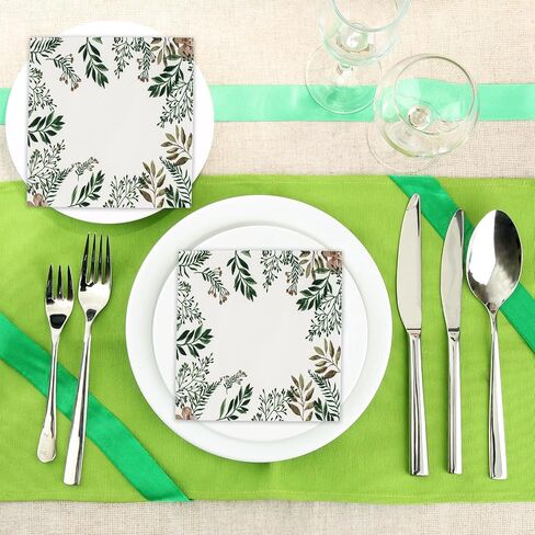 Dinosaur Napkins, Dinosaur Party Napkins for Dino Theme Party Birthday Dinner Dessert, Cute, 6.5 x 6.5 Inches, 40 Count in Kuwait