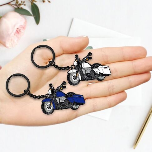 لسلسلة Harley Davidson Keychain ， سلسلة المفاتيح المعدنية ， لـ Harley Davidson Road King Special 2018-2024 الملحقات in Kuwait