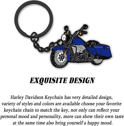 لسلسلة Harley Davidson Keychain ， سلسلة المفاتيح المعدنية ， لـ Harley Davidson Road King Special 2018-2024 الملحقات in Kuwait