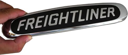 1x Grille Emblem Truck Hood Badge Logo متوافق مع Freightliner 22-57546-000 (Chrome) in Saudi Arabia