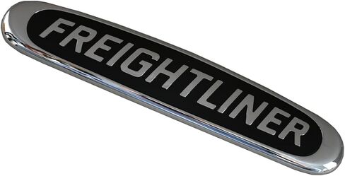 1x Grille Emblem Truck Hood Badge Logo متوافق مع Freightliner 22-57546-000 (Chrome) in Saudi Arabia