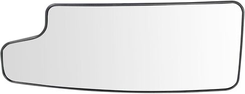 Driver Side Lower Mirror Glass Compatible with 2020-2021 Silverado 1500 2500 3500 Sierra in Saudi Arabia