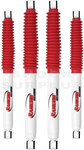 Rancho RS5000 Shocks FRONT+REAR 1999-04 Ford F-250 Super Duty 4WD 0-2 Lift by Rancho in Saudi Arabia