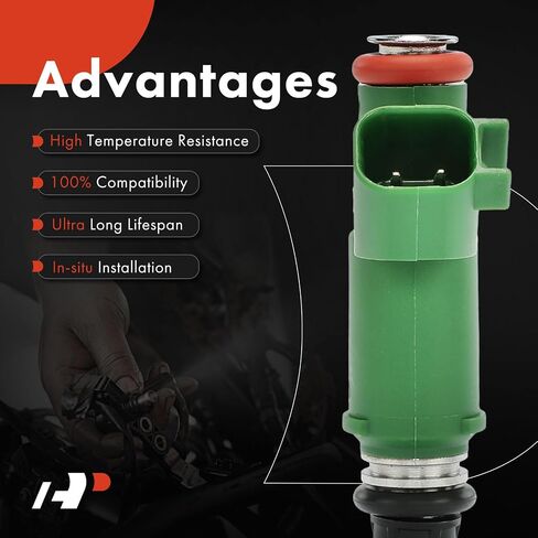 A-Premium Set of 6 Fuel Injectors Compatible with Jaguar X-Type 2002-2005 2.5L 3.0L, X-Type 2006-2008 3.0L in Saudi Arabia