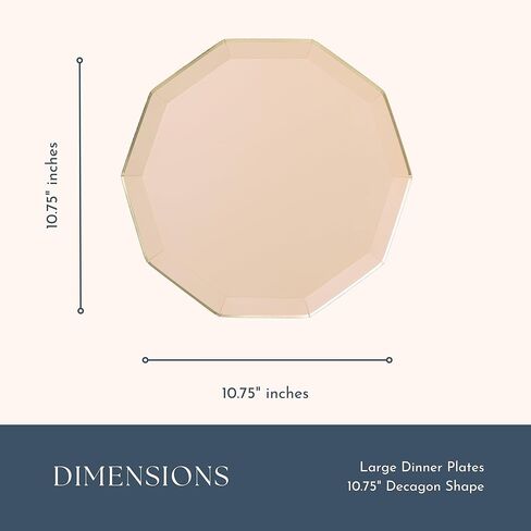 Sprinkles & Smiles Large Rainbow Paper Plates | Disposable Plates for Holiday, Christmas, Birthday, Pride Event | Eco - Friendly Dinner Plates, Multicolor, Pack of 8, 10.5" D in Kuwait