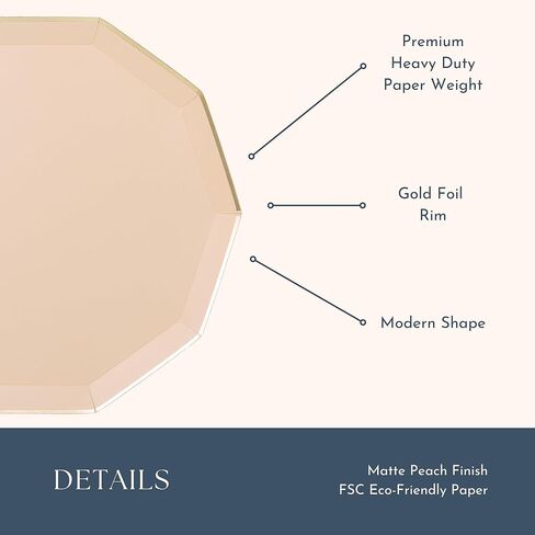 Sprinkles & Smiles Large Rainbow Paper Plates | Disposable Plates for Holiday, Christmas, Birthday, Pride Event | Eco - Friendly Dinner Plates, Multicolor, Pack of 8, 10.5" D in Kuwait