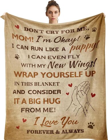 Amonee-YL Cat Memorial Gifts for Loss of Cat, Cats Memorial Blanket 50"X60", Loss of Cats Sympathy/Remembrance/Bereavement/Passing Away Gifts, Pet Sympathy Memory Gift in Saudi Arabia