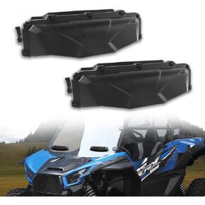 UTV Windshield VENT SELLING ROST ، 2PCS ANDRSCREEN PRESTILATION DEFORS DEFOG EXPECORIES لمرض الزجاج الأمامي المصنوع من البولي كربونات مطلي ، متوافق مع CAN AM MAVERICK X3 in Kuwait