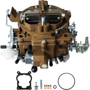 1901R المكربن لـ Rochester Quadrajet 4 Barrel 750 CFM Carburetor لـ Chevy 327 350 427 454 استبدال الكربوهيدرات للشاحنات 1966-1973 Corvettes 1975-1979 Manual Shouke Carb Carb in Kuwait