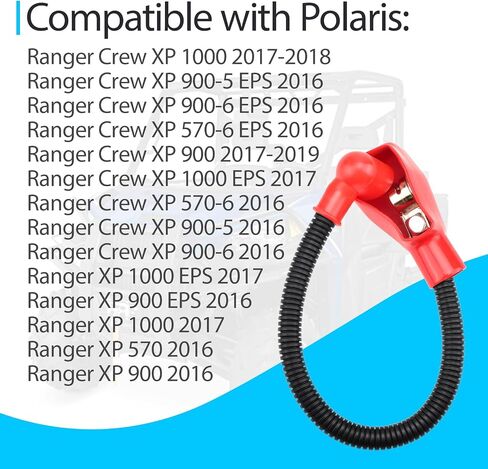 Battery to Solenoid Cable Replace 4015437 Compatible with Polaris Ranger XP 570/900/1000 EPS, Polaris Ranger Crew XP 900/900-5/1000/570-6 EPS in Saudi Arabia