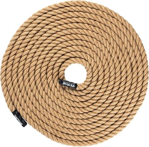 VEVOR Gym Climbing Rope, 1" Diameter Mutiple Length Gym Fitness Training Rope, Adult Training Rope, DIY Decorations for Home & Pets in Saudi Arabia