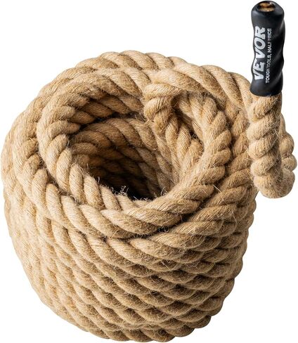 VEVOR Gym Climbing Rope, 1" Diameter Mutiple Length Gym Fitness Training Rope, Adult Training Rope, DIY Decorations for Home & Pets in Saudi Arabia
