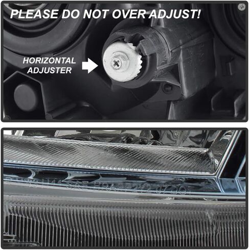 ACANII - For [Halogen Model Only] 2010-2011 Toyota Prius Factory Style Projector Headlights Headlamps Driver & Passenger in Saudi Arabia